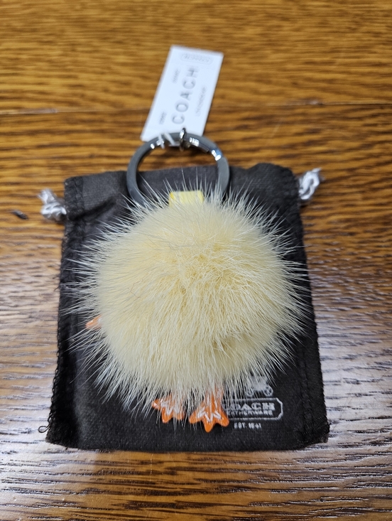 Coach Accessories - Coach baby chick keychain charm
